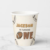 サッカー第1期紙カップ 紙コップ (正面)