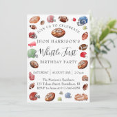 サッカー第1誕生日第1誕生日 招待状 (スタンド正面)