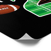 サッカー第2期パーティー選手ゲーム愛好家チーム ポスター (角)