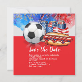 サッカー第4回7月の独立記念日アメリカ 招待状