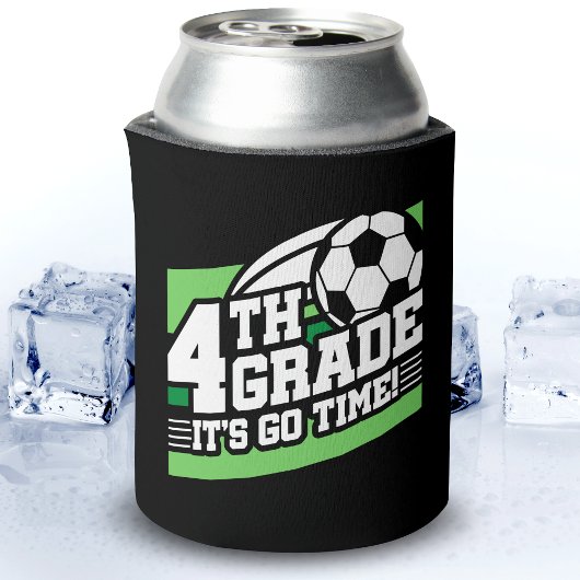 サッカー第4級サッカー初日新学期 缶クーラー