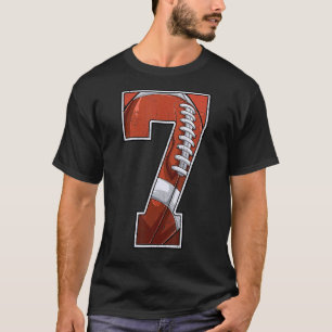 サッカー第7誕生日少年7年Ol Tシャツ