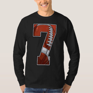 サッカー第7誕生日少年7年Ol Tシャツ