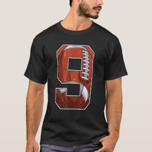 サッカー第9誕生日少年99歳B Tシャツ