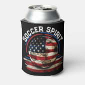 サッカー精神USA、サッカー国家 缶クーラー (缶裏面)