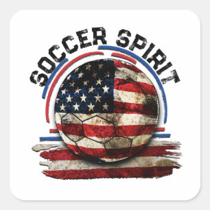 サッカー精神USA、サッカーUSA スクエアシール