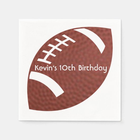 サッカー紙ナプキンス スタンダードカクテルナプキン (正面)