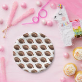 サッカー紙プレート ペーパープレート (パーティー)