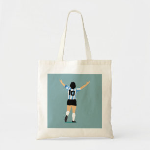 サッカー素晴らしの神が常に トートバッグ