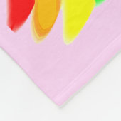 サッカー素晴らしパーソナライズされた女子フリースブランケット フリースブランケット (角)