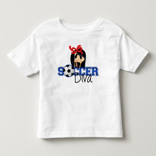 *サッカー素晴らし幼児ジャージーTシャツ トドラーTシャツ (正面)