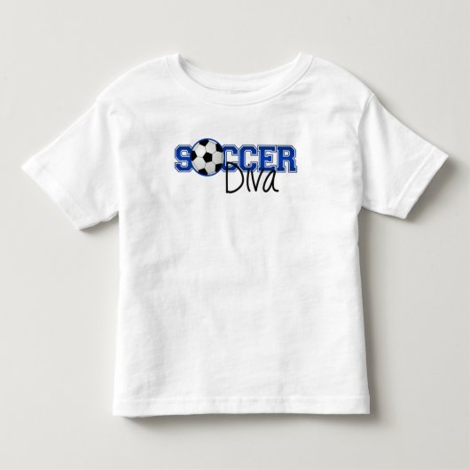 サッカー素晴らし・幼児ジャージーTシャツ トドラーTシャツ (正面)