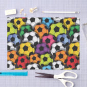 サッカー組織 薄葉紙 (クラフト)