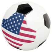 サッカー統一された州の国旗 サッカーボール (3/4)