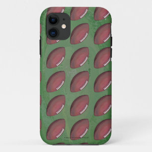 サッカー絵を描のパターン iPhone 11 ケース
