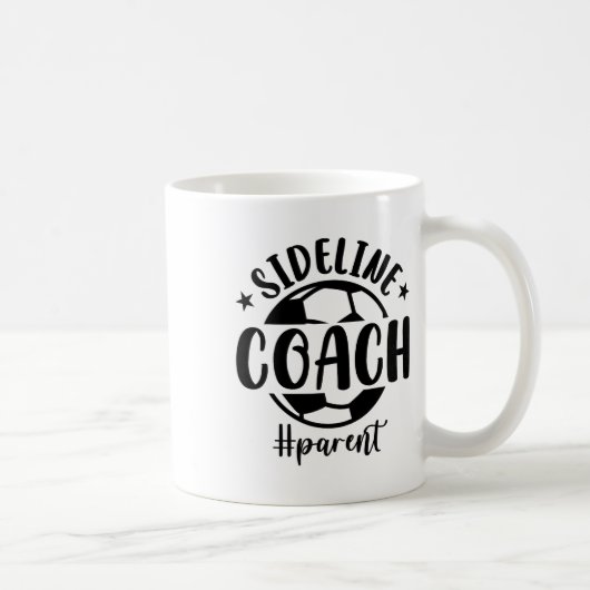 サッカー親 _1 コーヒーマグカップ (右)