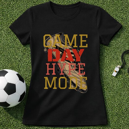 サッカー観戦熱狂モード サッカー ファン Tシャツ