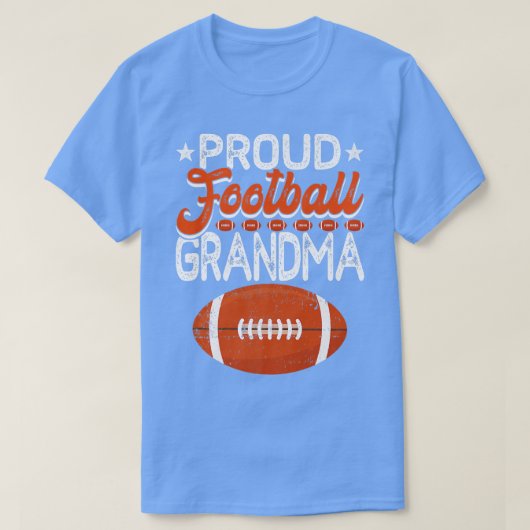 サッカー誇りを持ったおばあちゃん母の日スポーツ恋人Ma Tシャツ (デザイン正面)