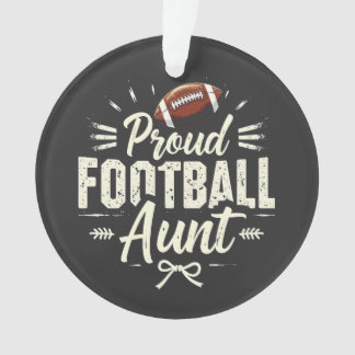 サッカー誇りを持ったの叔母ファンタジーサッカーマッチング オーナメント