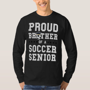 サッカー誇りを持ったシニア・セニオのメンズ兄弟 Tシャツ