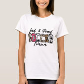 サッカー誇りを持ったナナ Tシャツ (正面)