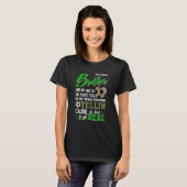 サッカー誇りを持ったブラザーサッカー家族マッチング1 Tシャツ (正面フル)