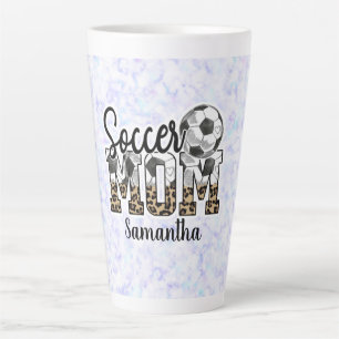 サッカー誇りを持ったママ – 横綱チャンピオン カフェラテマグ