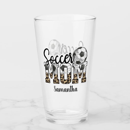 サッカー誇りを持ったママ – 横綱チャンピオン タンブラーグラス (正面)