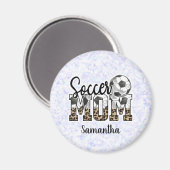 サッカー誇りを持ったママ – 横綱チャンピオン マグネット (正面/裏面)