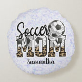 サッカー誇りを持ったママ – 横綱チャンピオン ラウンドクッション (裏面)