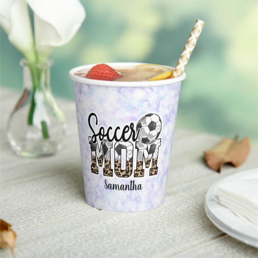 サッカー誇りを持ったママ – 横綱チャンピオン 紙コップ (インサイチュ)