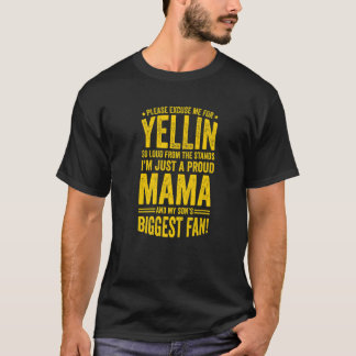 サッカー誇りを持った選手の母1 Tシャツ