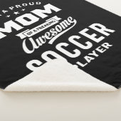 サッカー誇りを持った選手の素晴らし母親 シェルパブランケット (3/4)