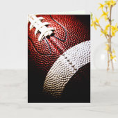 サッカー誕生日カード カード (黄色い花)