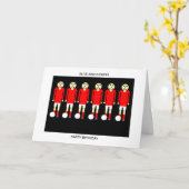 サッカー誕生日カード カード (黄色い花)