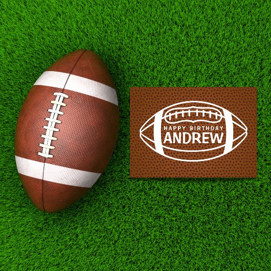 サッカー誕生日カード サンキューカード