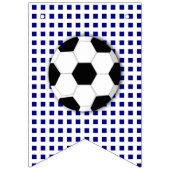 サッカー誕生日ガーランドクール少年パーティー海軍 バンティングフラッグ (第3の旗)