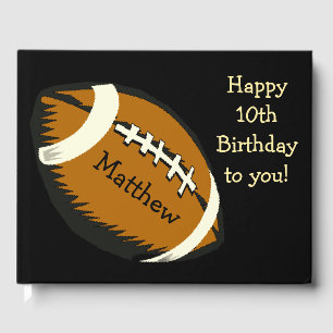 サッカー誕生日スポーツゲストブック ゲストブック