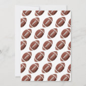 サッカー誕生日タイムカプセルノートメッセージカード サンキューカード (裏面)