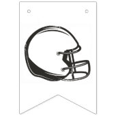 サッカー誕生日バンティンバナー バンティングフラッグ (第1の旗)