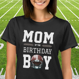 サッカー誕生日パーティーママ Tシャツ