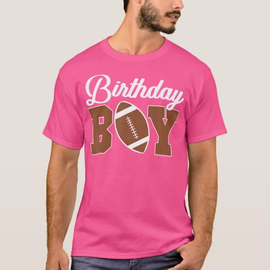 サッカー誕生日ボーイバースデーパーティーボーイズ幼児 Tシャツ (正面)