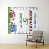 サッカー誕生日少年 タペストリー (インサイチュ(横))