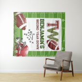 サッカー誕生日少年 タペストリー (インサイチュ(横))