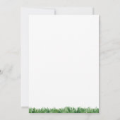 サッカー誕生日招待状スポーツ招待状Bデイゴール 招待状 (裏面)