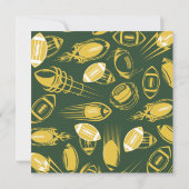 サッカー誕生日招待状 |サッカーパーティー 招待状 (裏面)