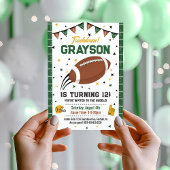 サッカー誕生日招待状、ボーイスポーツパーティー 招待状