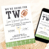 サッカー誕生日、サッカー招待状セカンドバート 招待状