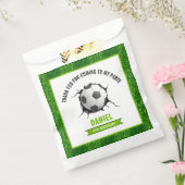 サッカー誕生日 フェイバーバッグ (封をした状態)