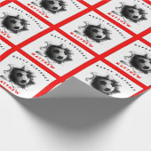 サッカー誕生日 ラッピングペーパー (角)